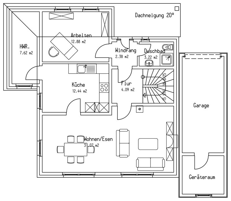 Grundriss EG